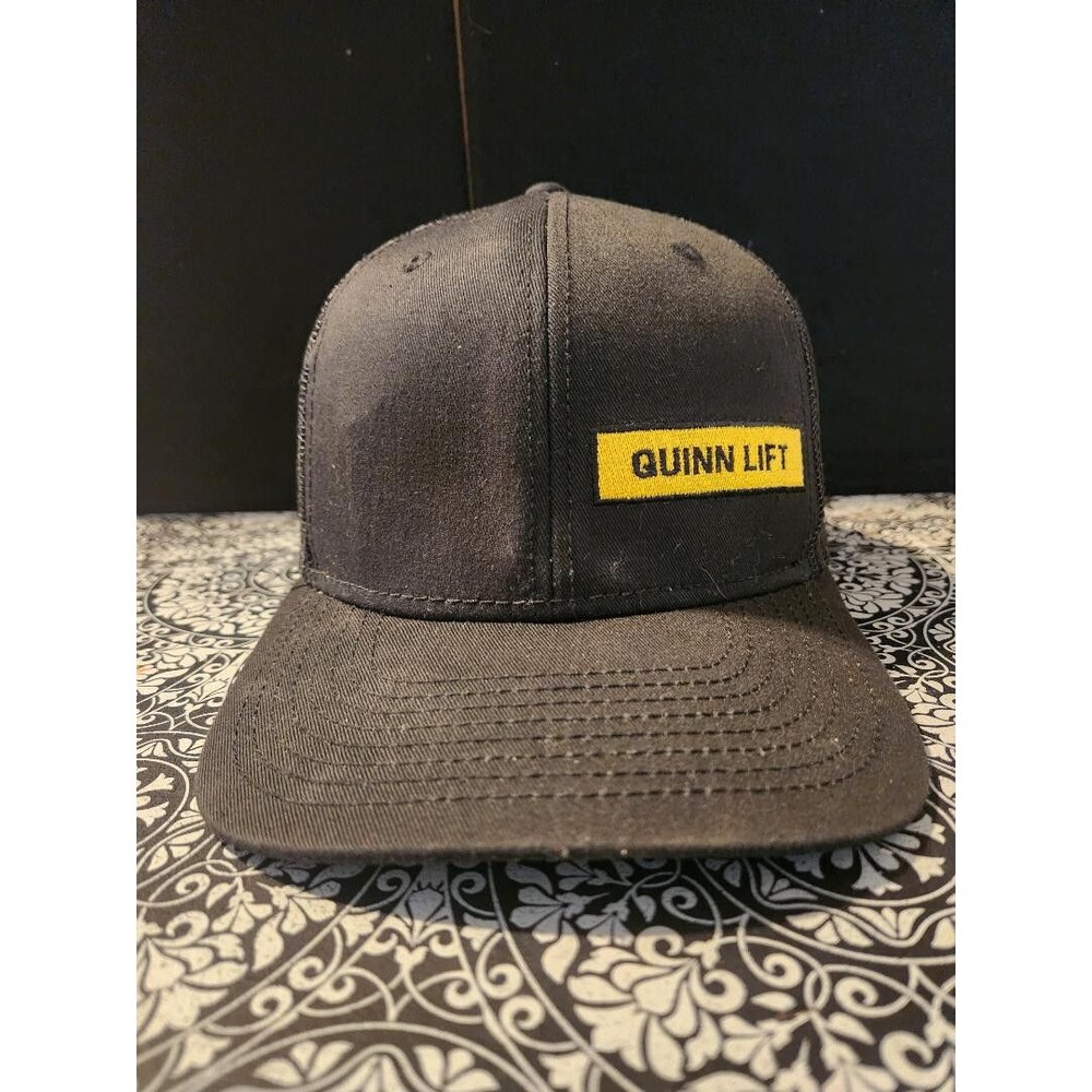 Quinn Lift Caterpillar Mfg Snap Back Truckers Hat
